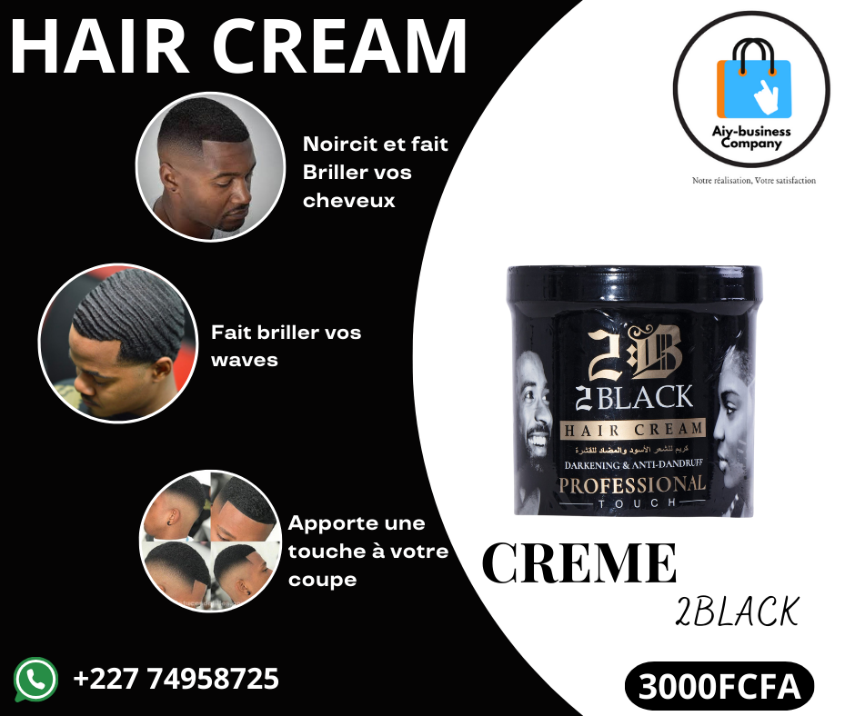 Crème noircissant 2black